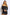 Black Satin Bardot Mini Dress with Chain Detail
