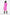 Pink Snake Tie Back Crop Top & Midi Skirt Co-ord